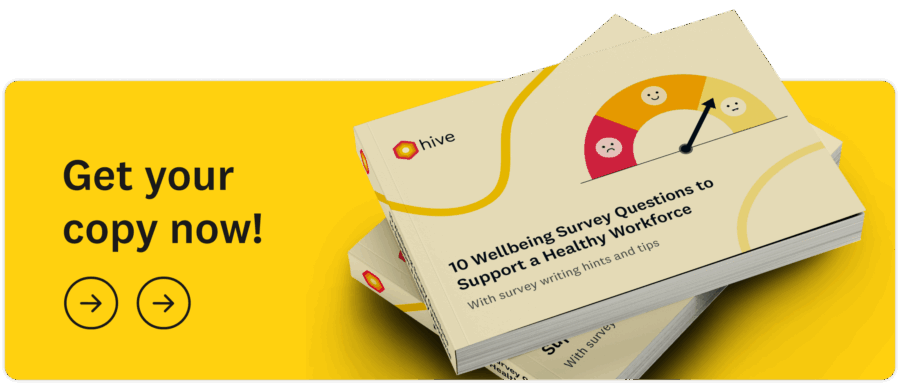 wellbeing survey question bank get your copy banner