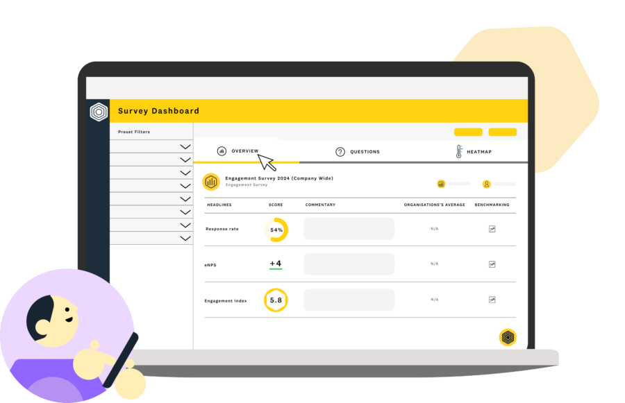 surveying and reporting dashboard